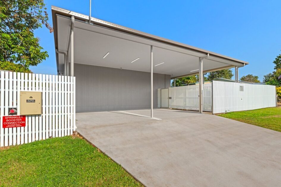 Undercover fully accessible carport