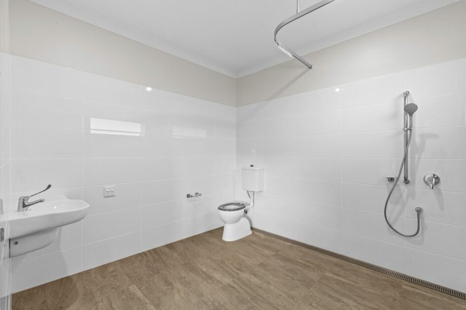 Fully accessible bathrooms